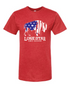 Americana Buffalo T-Shirt- Red